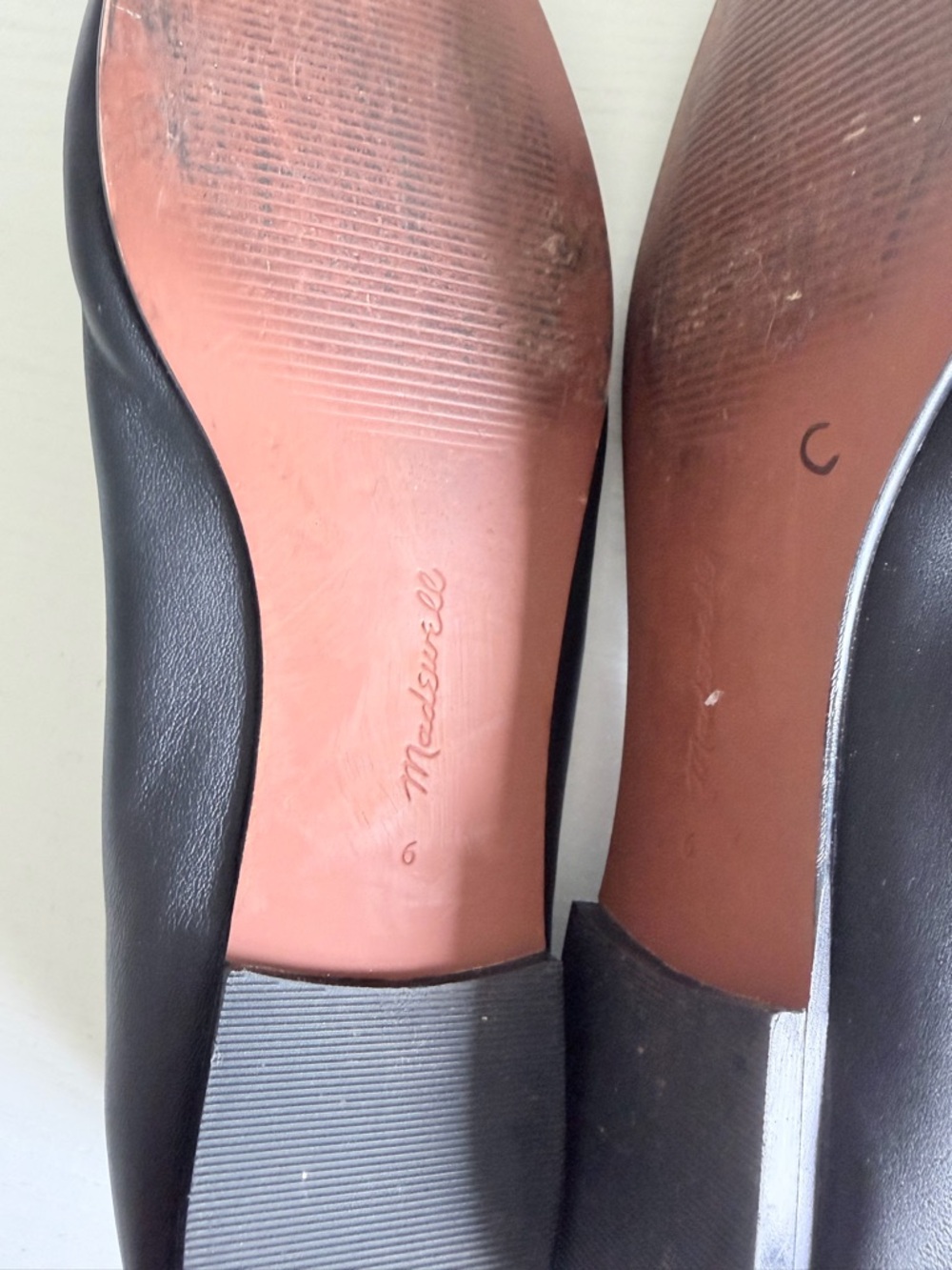 Madewell The Greta Black Square-Toe Mary Jane Flats - Picture 6 of 6